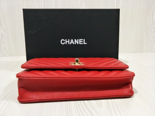 Trendy CHANEL CHAIN WALLET 1393 - Image 10