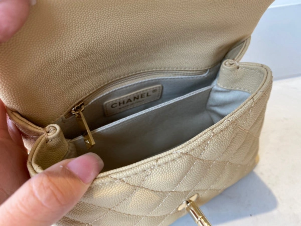 CHANEL MINI FLAP BAG WITH TOP HANDLE NewStyle 1042 - Image 10