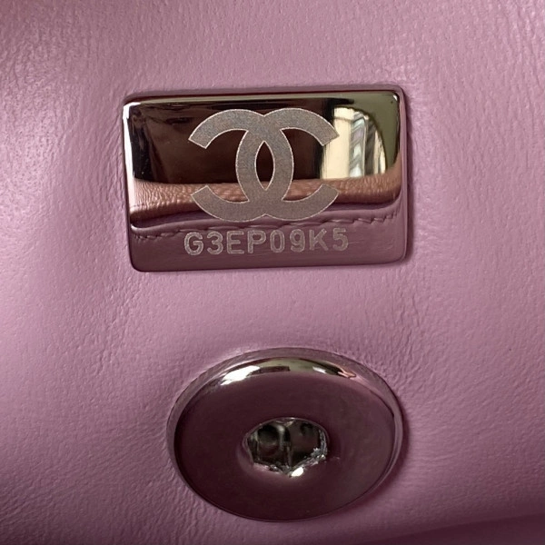 CHANEL MINI FLAP BAG WITH TOP HANDLE Trendy 1011 - Image 9