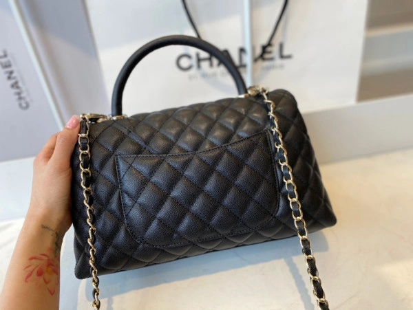 CHANEL LARGE FLAP BAG WITH TOP HANDLE HighQuality 1049 - Image 6