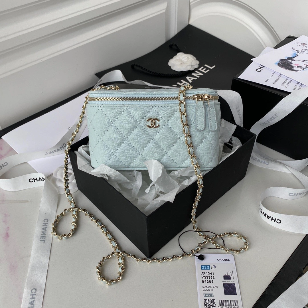 CHANEL SMALL VANITY WITH CHANELASSIC CHAIN GoodFit 1222 - Image 3
