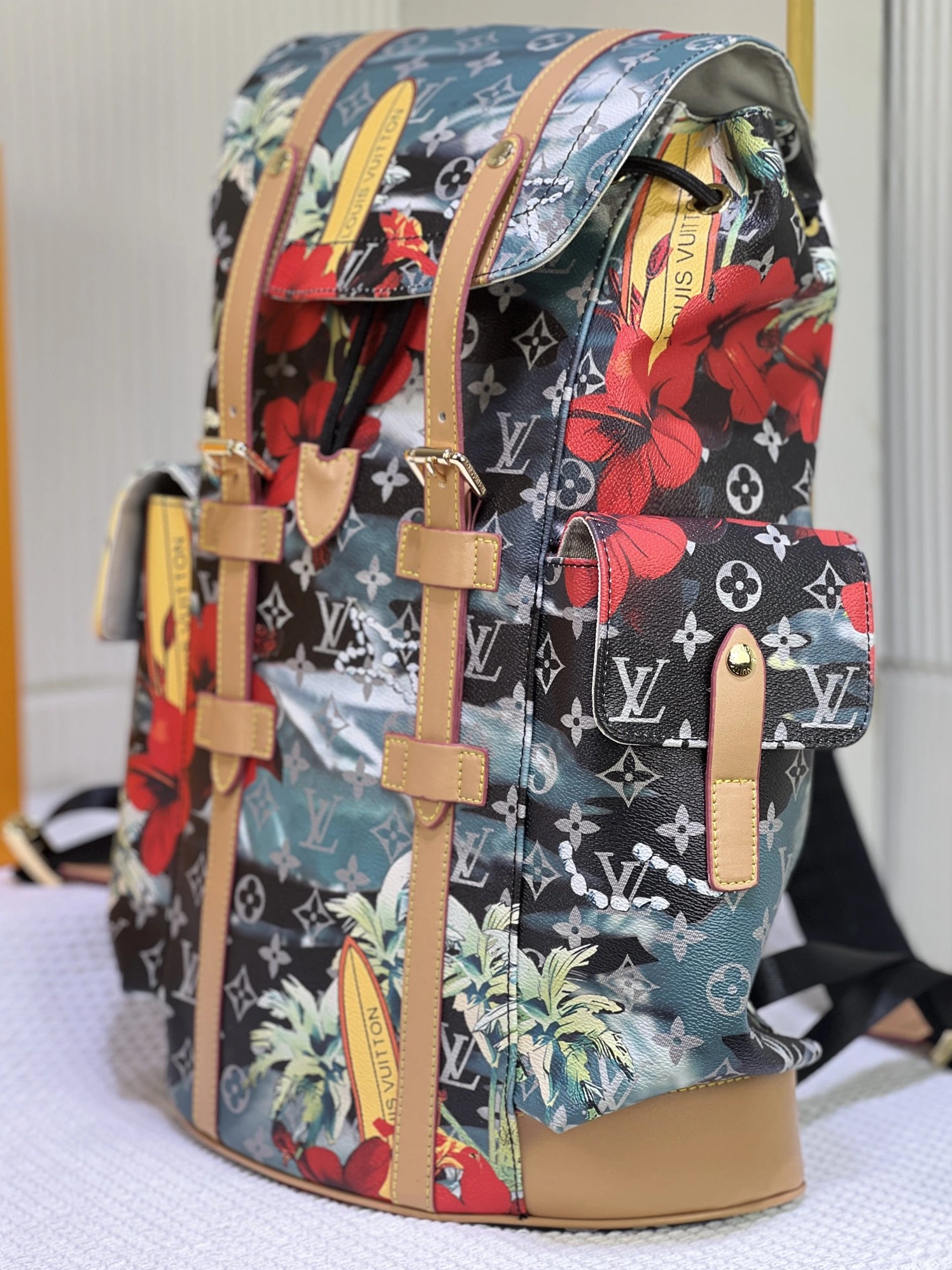 Affordable 5162 Louis Vuitton AAA Quality Backpacks For Unisex - Image 3
