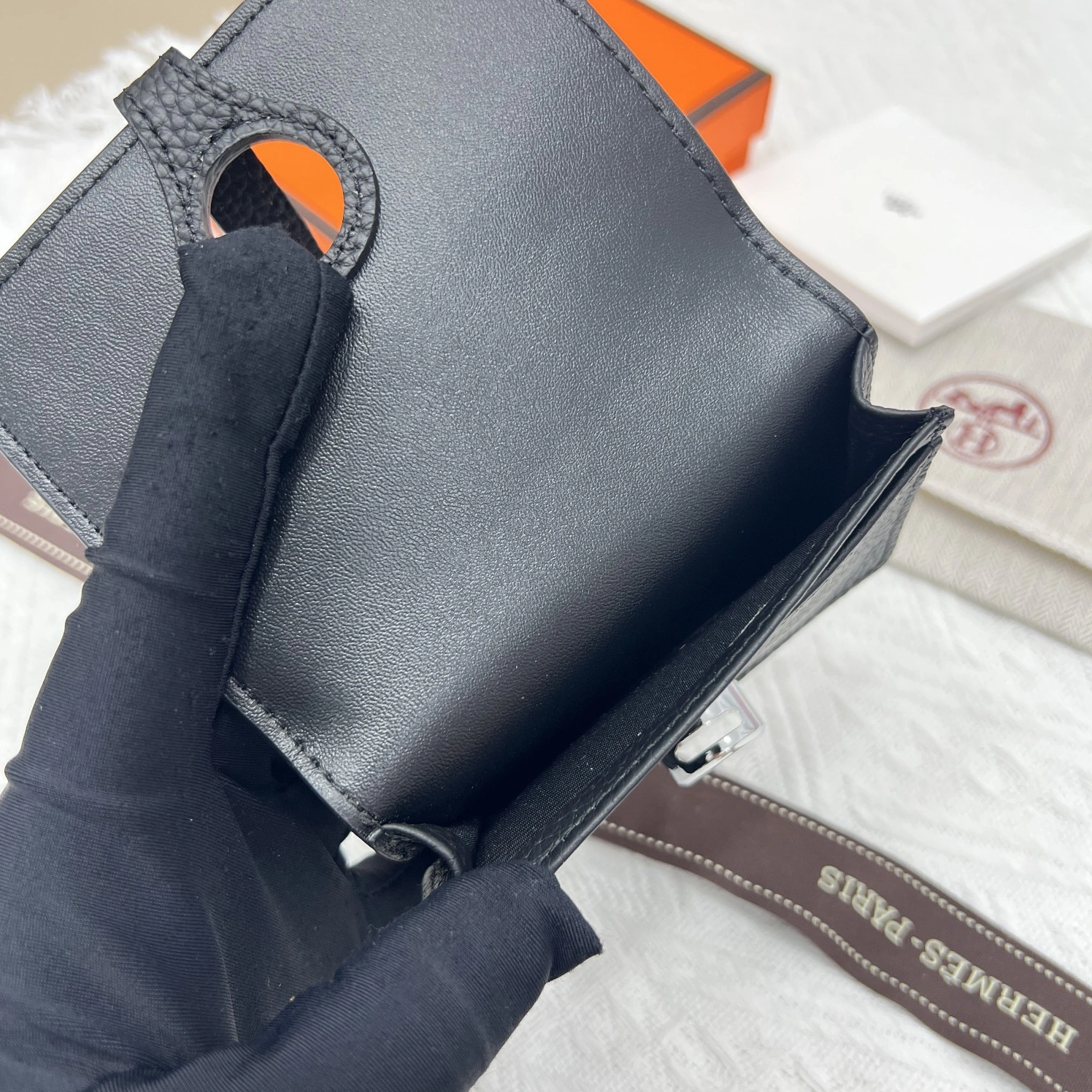 Breathable 3793 Hermes AAA Quality Wallets - Image 7