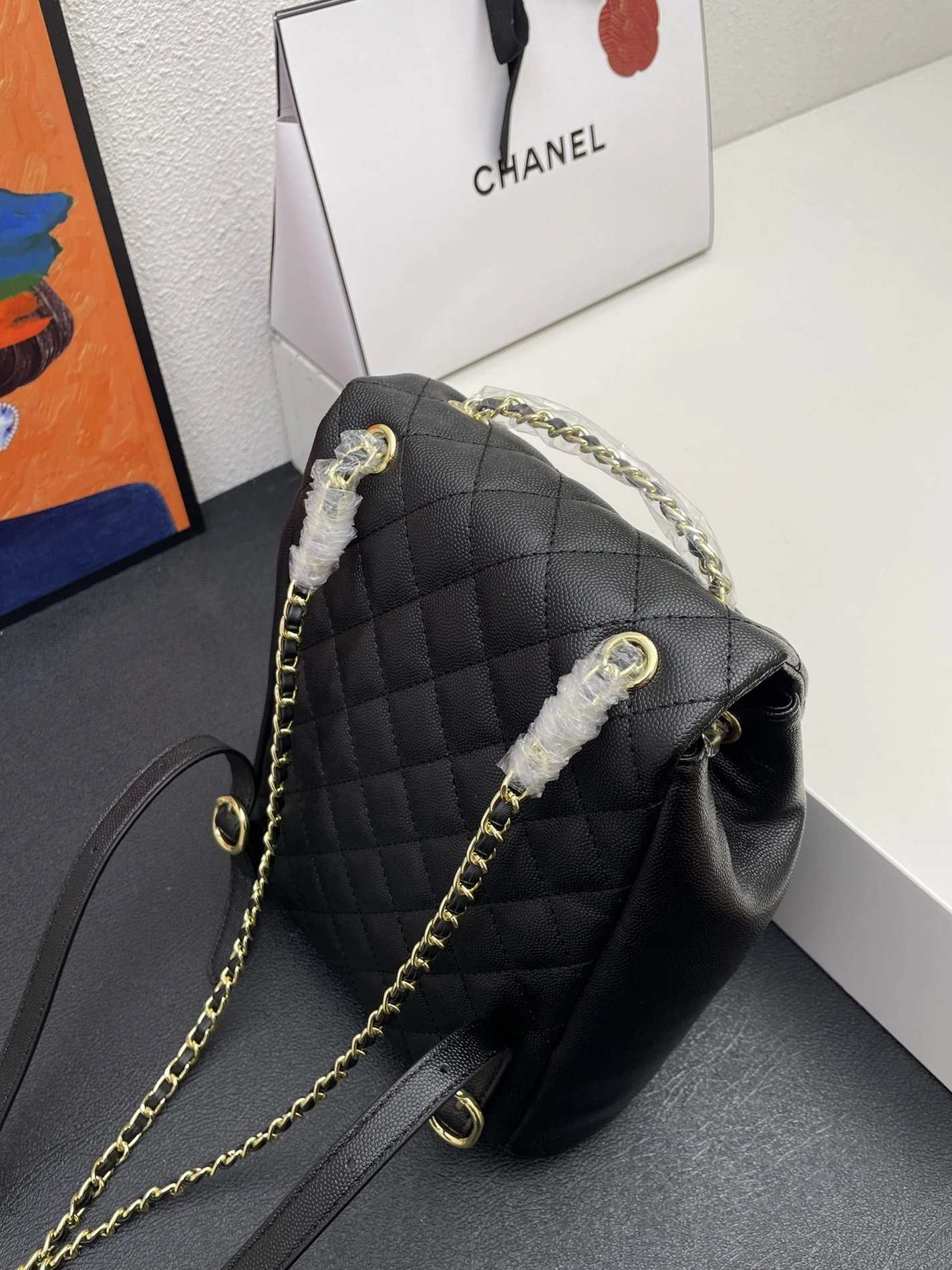 Breathable 6105 Chanel AAA Quality Backpacks For Women - Image 6