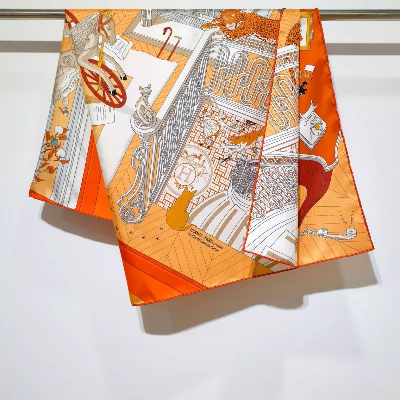 Bright 7811 Hermes Silk Squares - Image 5