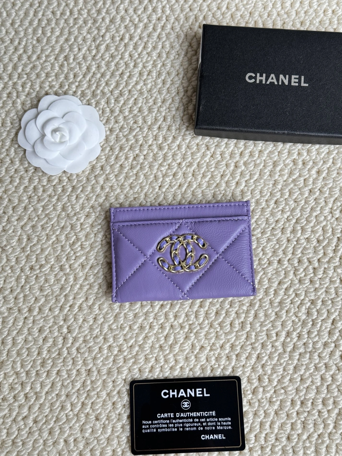 Chanel Card Case Comfortable 1739