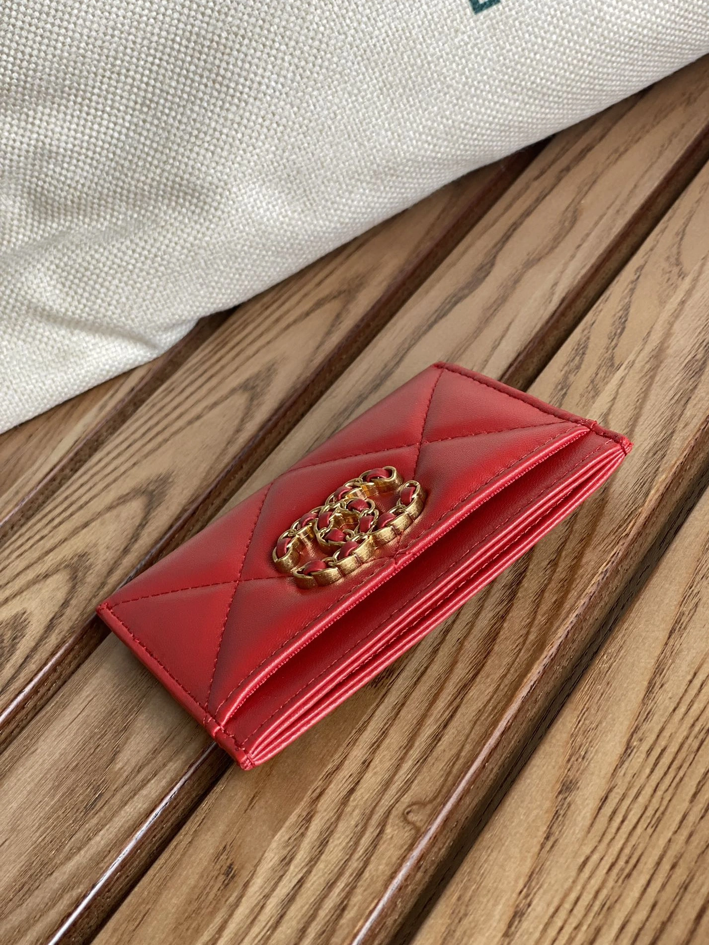 Chanel Card Case Cozy 6385 - Image 3