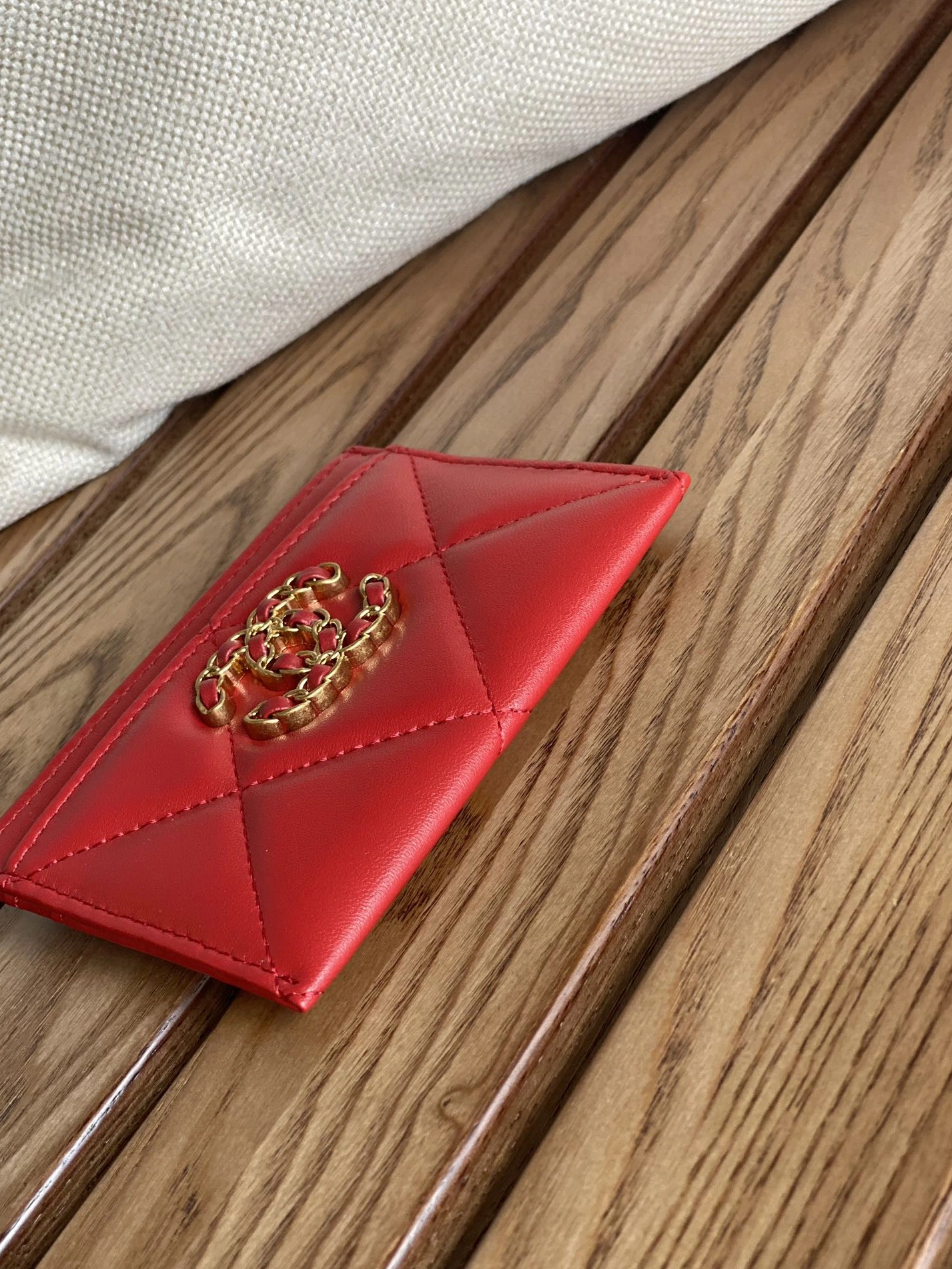 Chanel Card Case Cozy 6385 - Image 4