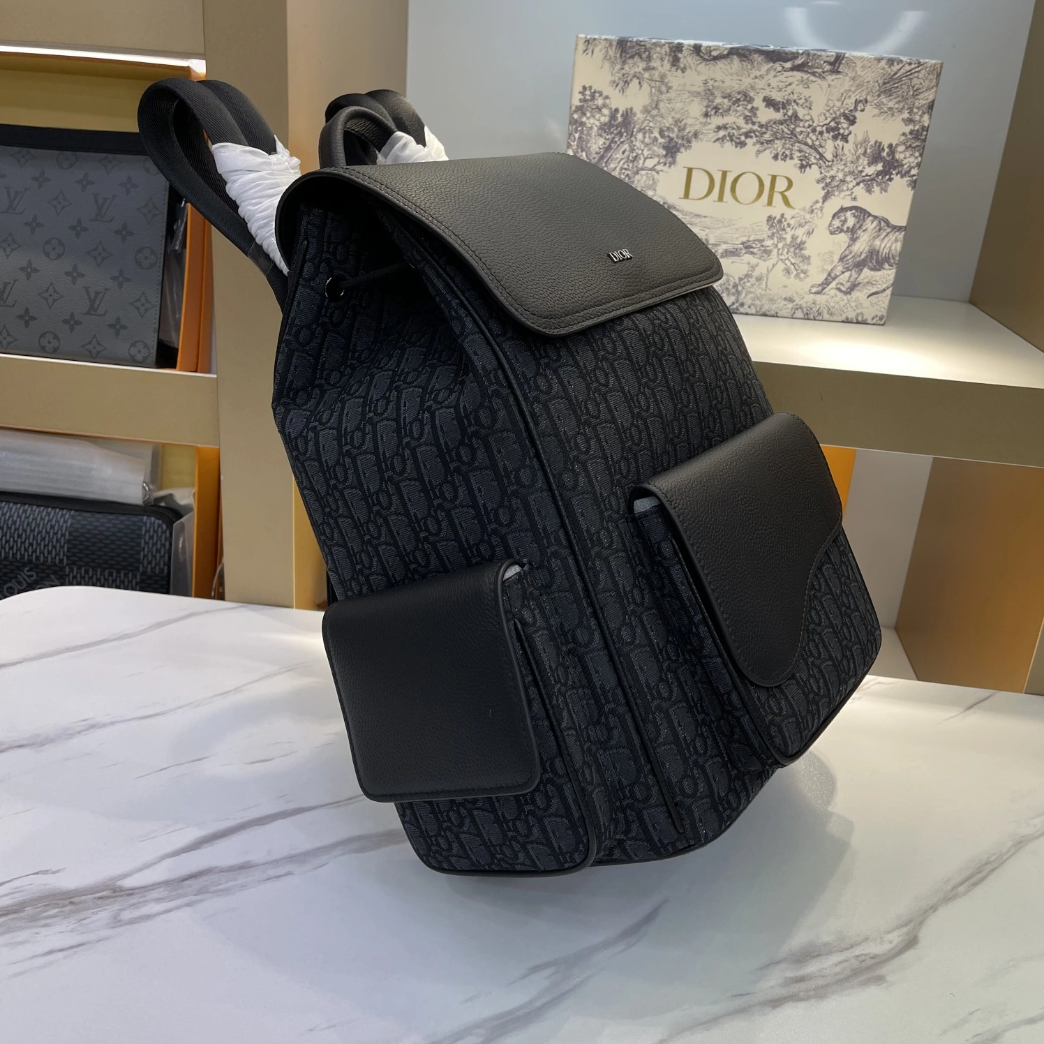 Christian Dior AAA Man Backpacks Classic 1466 - Image 3