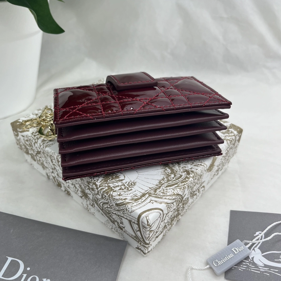 Christian Dior AAA Quality Card Case For Women Soft 7932 - Image 4
