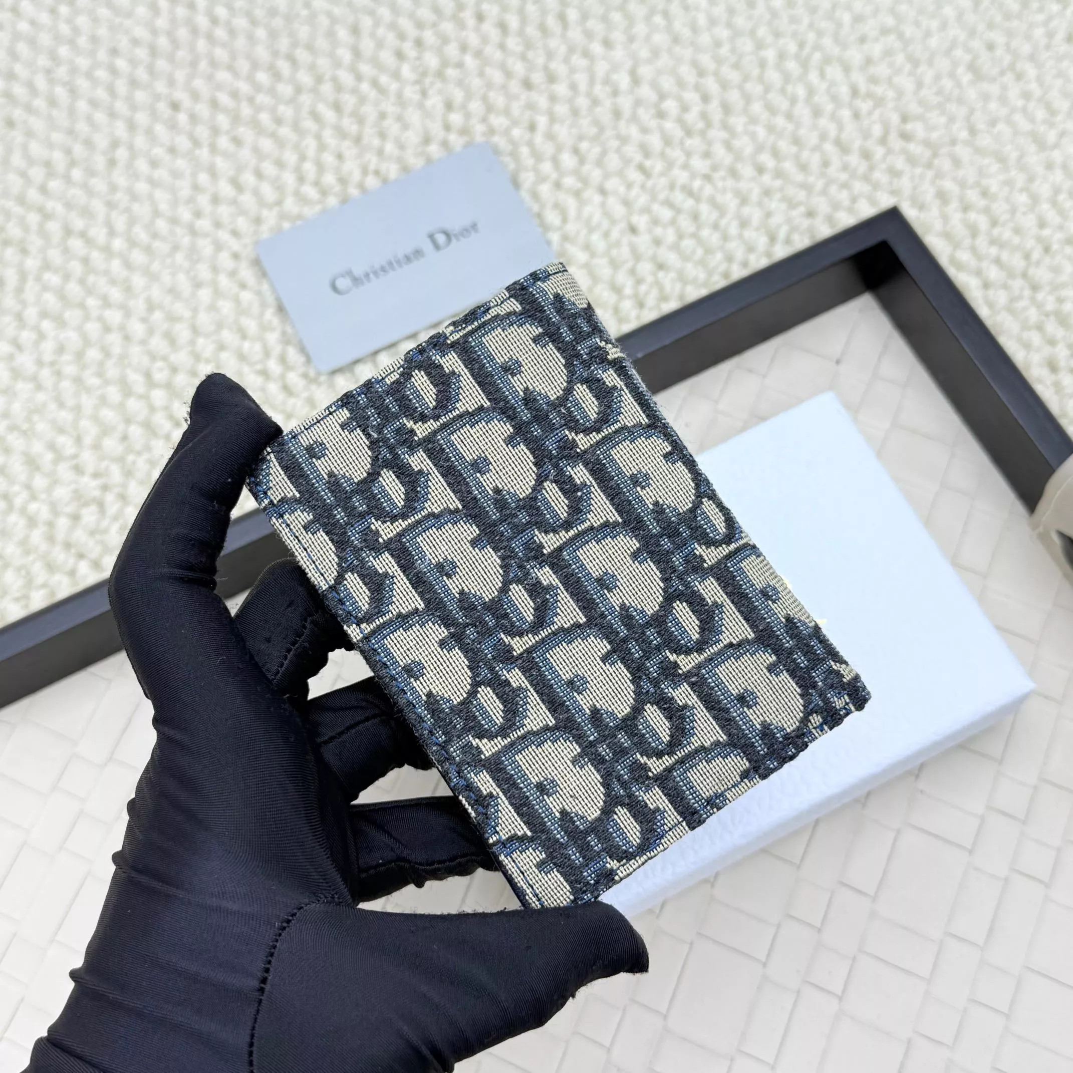 Christian Dior Card Case Breathable 1826