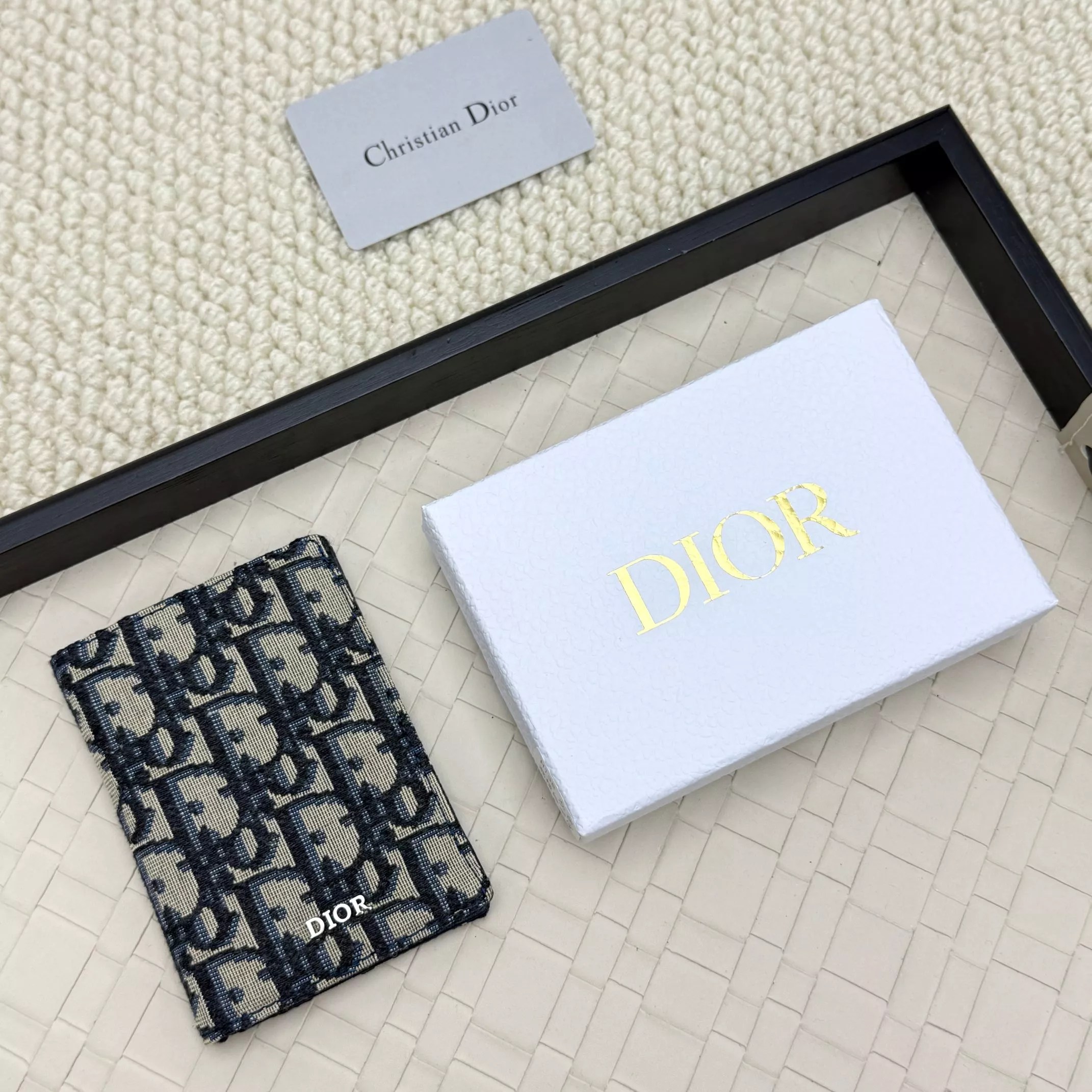 Christian Dior Card Case Breathable 1826 - Image 3