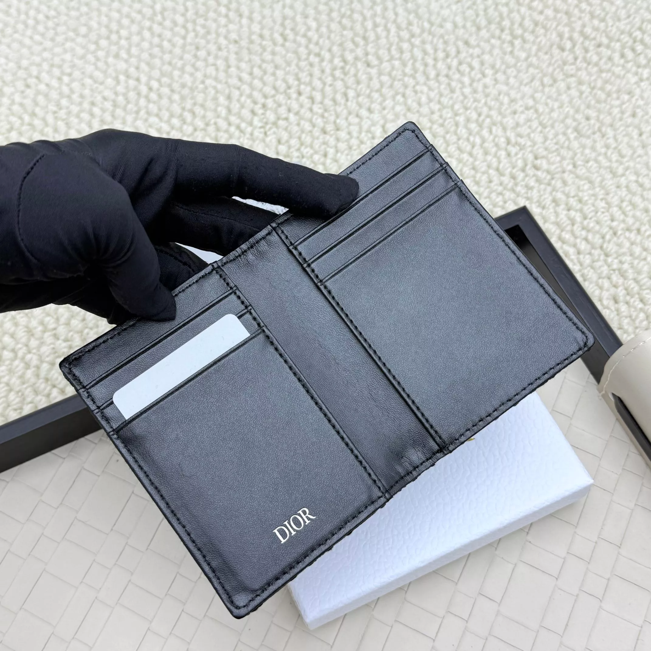 Christian Dior Card Case Flexible 308 - Image 5