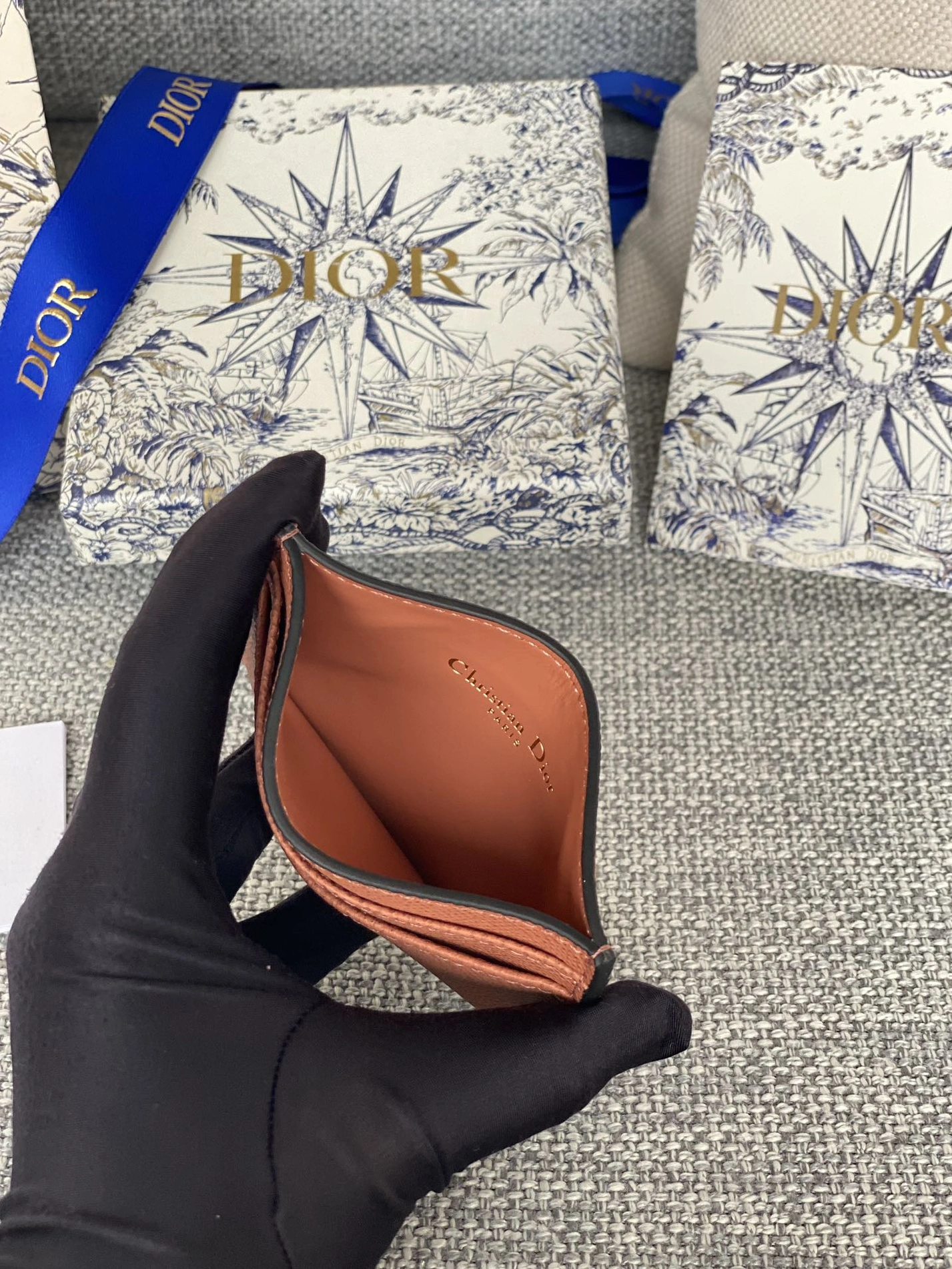 Christian Dior Card Case Flexible 4277 - Image 4