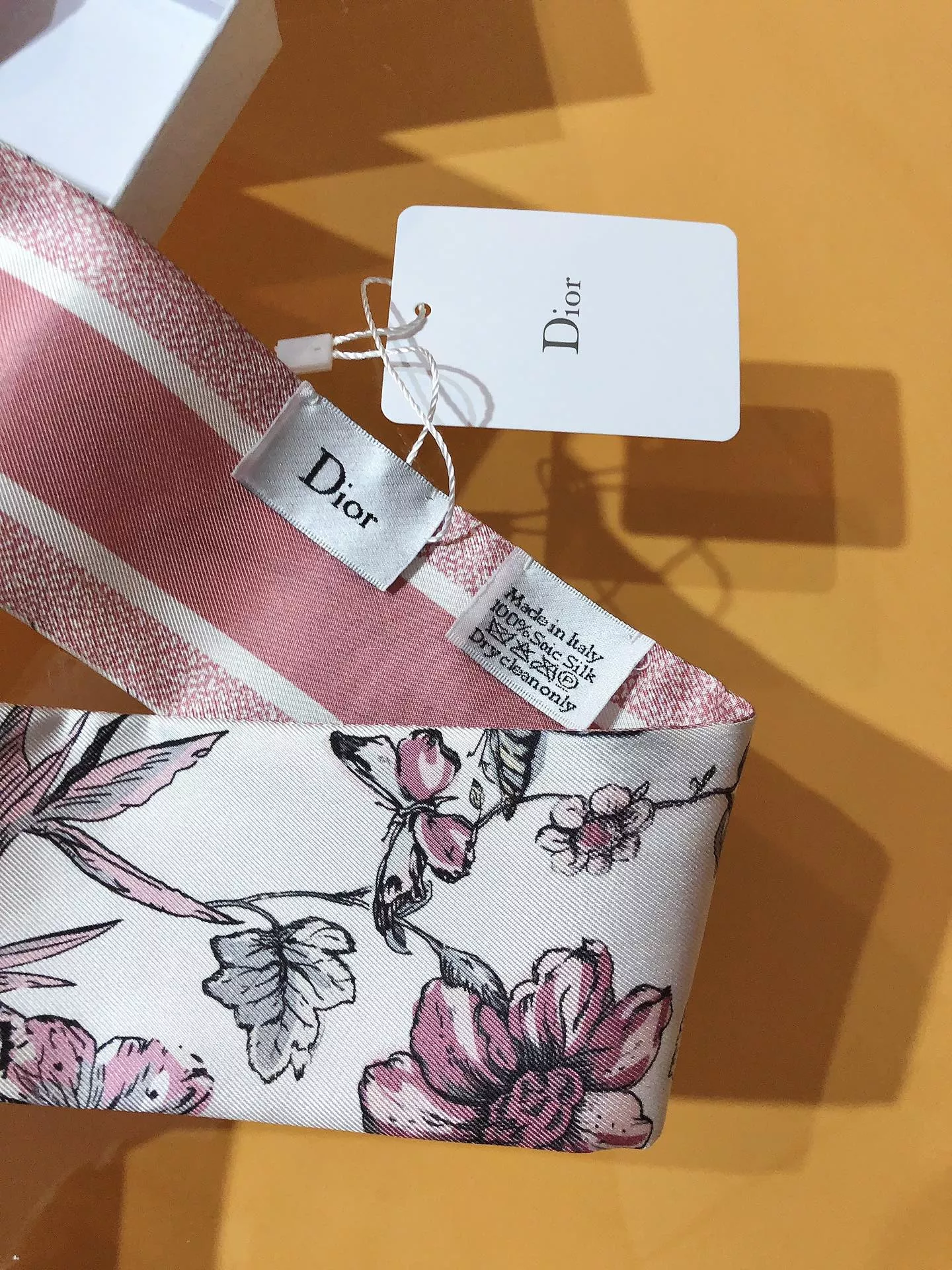 Christian Dior Silk Scarf Bright 1387 - Image 3