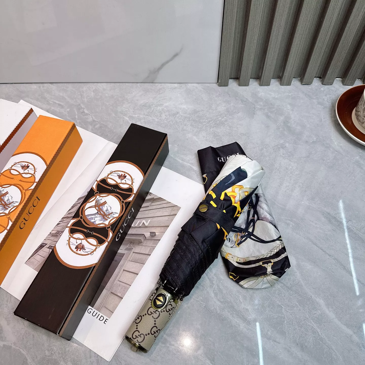 Compact 208 Hermes Umbrellas - Image 7