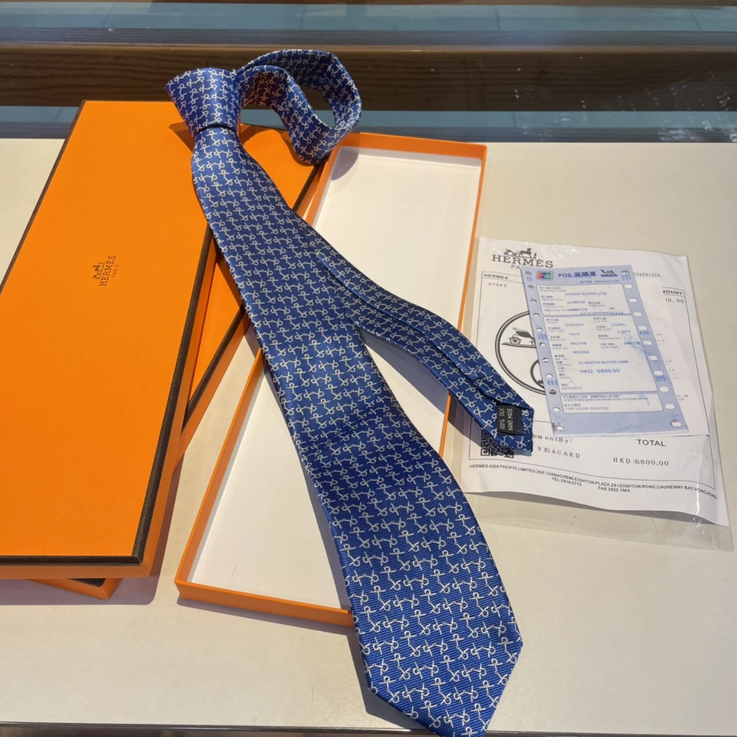 Compact 5020 Hermes Necktie For Men - Image 5