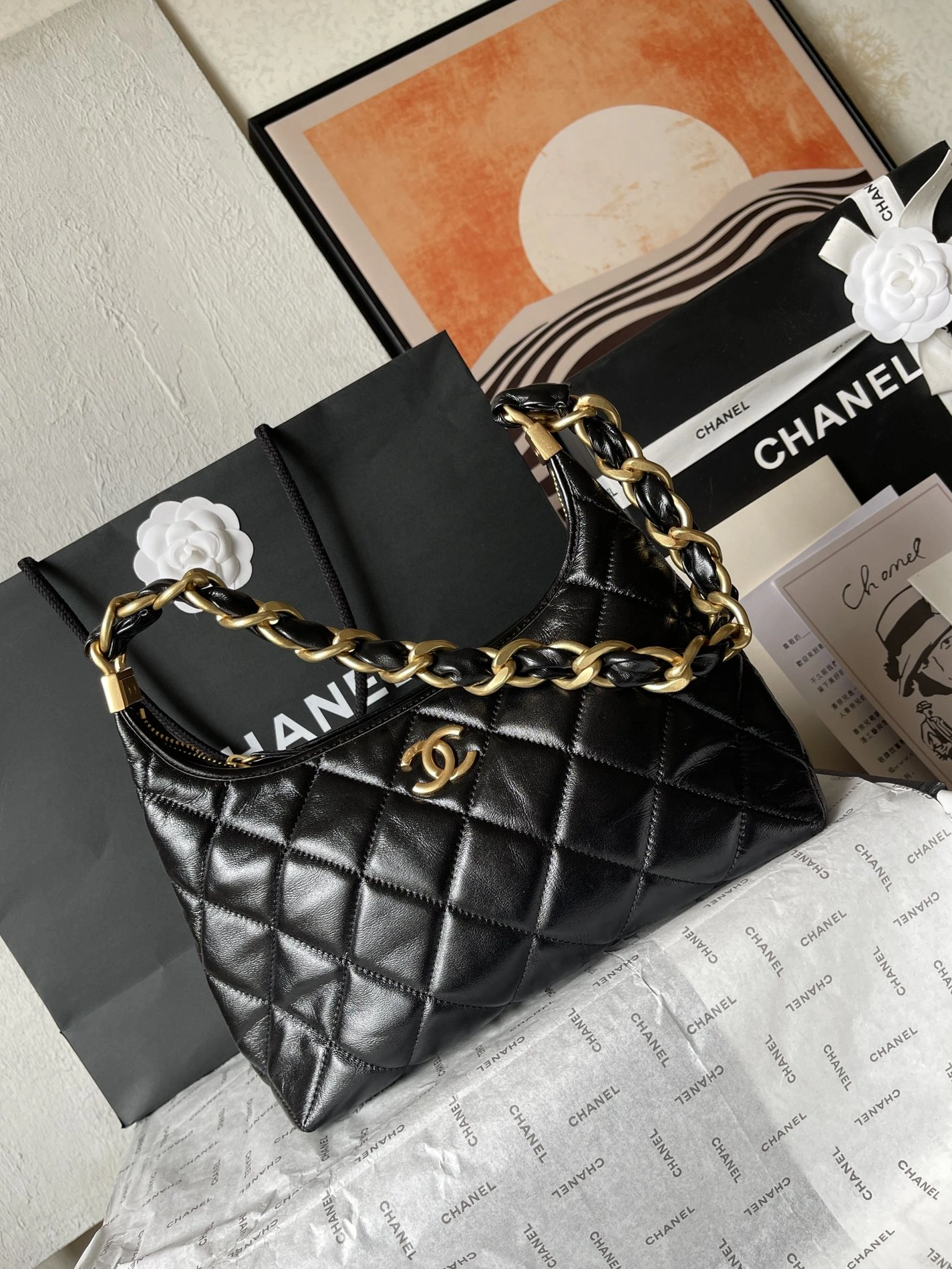 Compact 8129 Chanel AAA Quality Shoulder Bags For Women