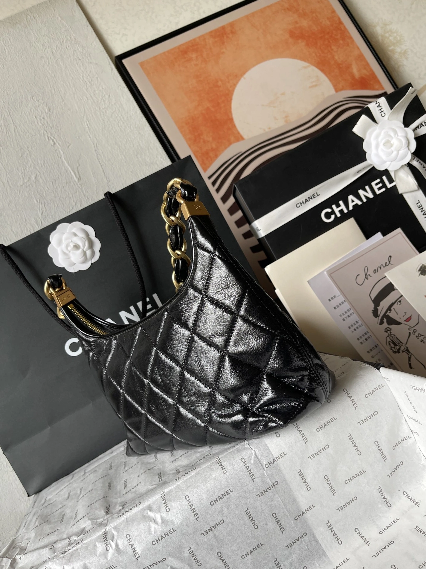 Compact 8129 Chanel AAA Quality Shoulder Bags For Women - Image 3