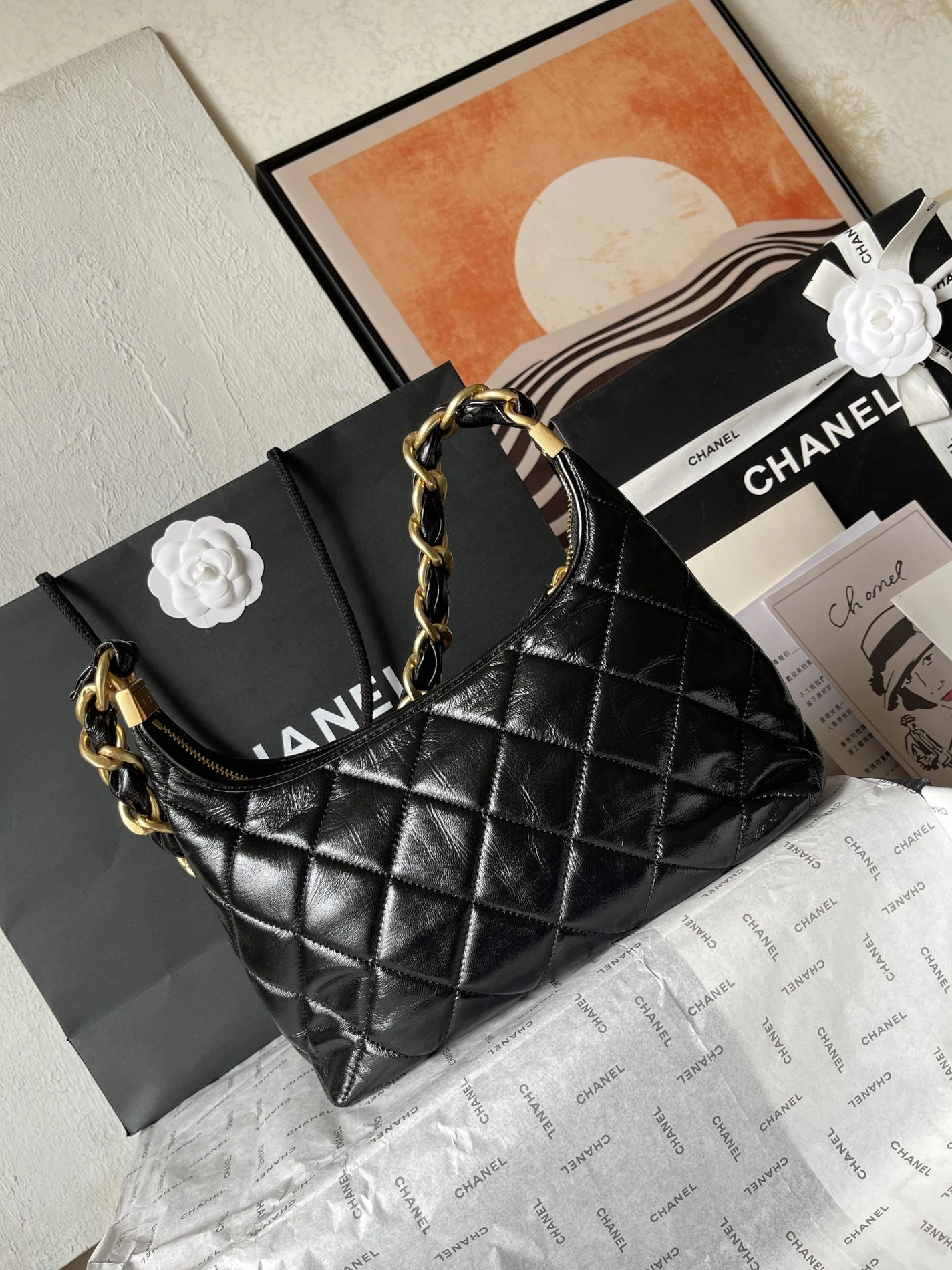Compact 8129 Chanel AAA Quality Shoulder Bags For Women - Image 4