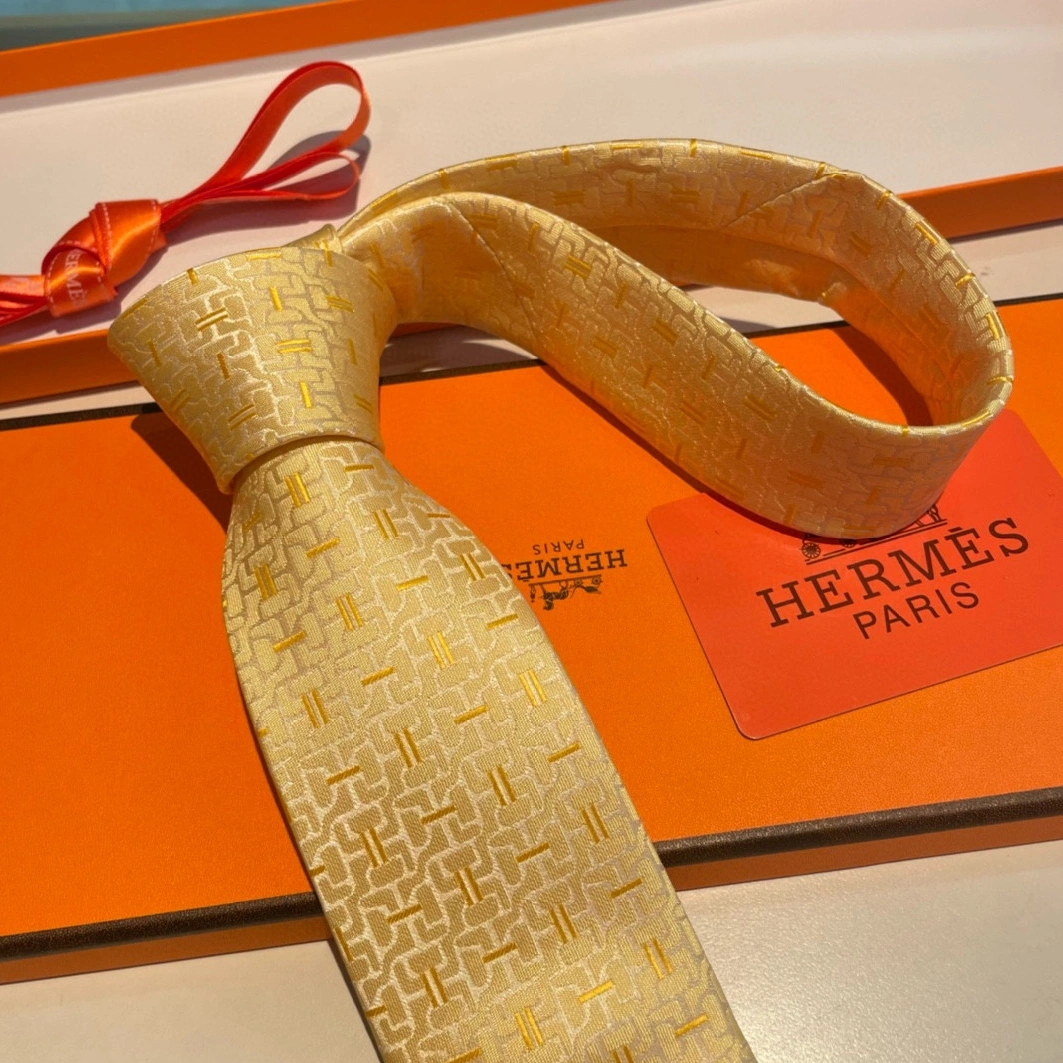 Cozy 4510 Hermes Necktie For Men - Image 3