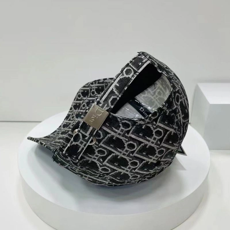 Dior Baseball Cap Shawn Logo Oblique Motif Canvas Black ModernLook 1837 - Image 3