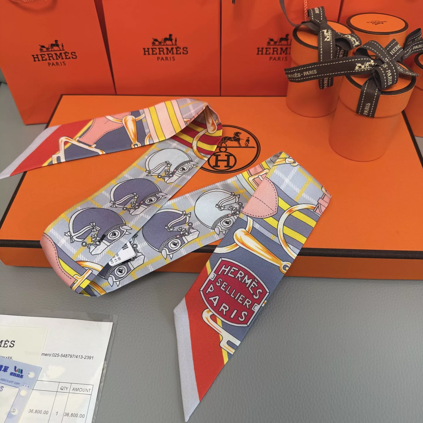 EasyMatch 5922 Hermes Silk Scarf