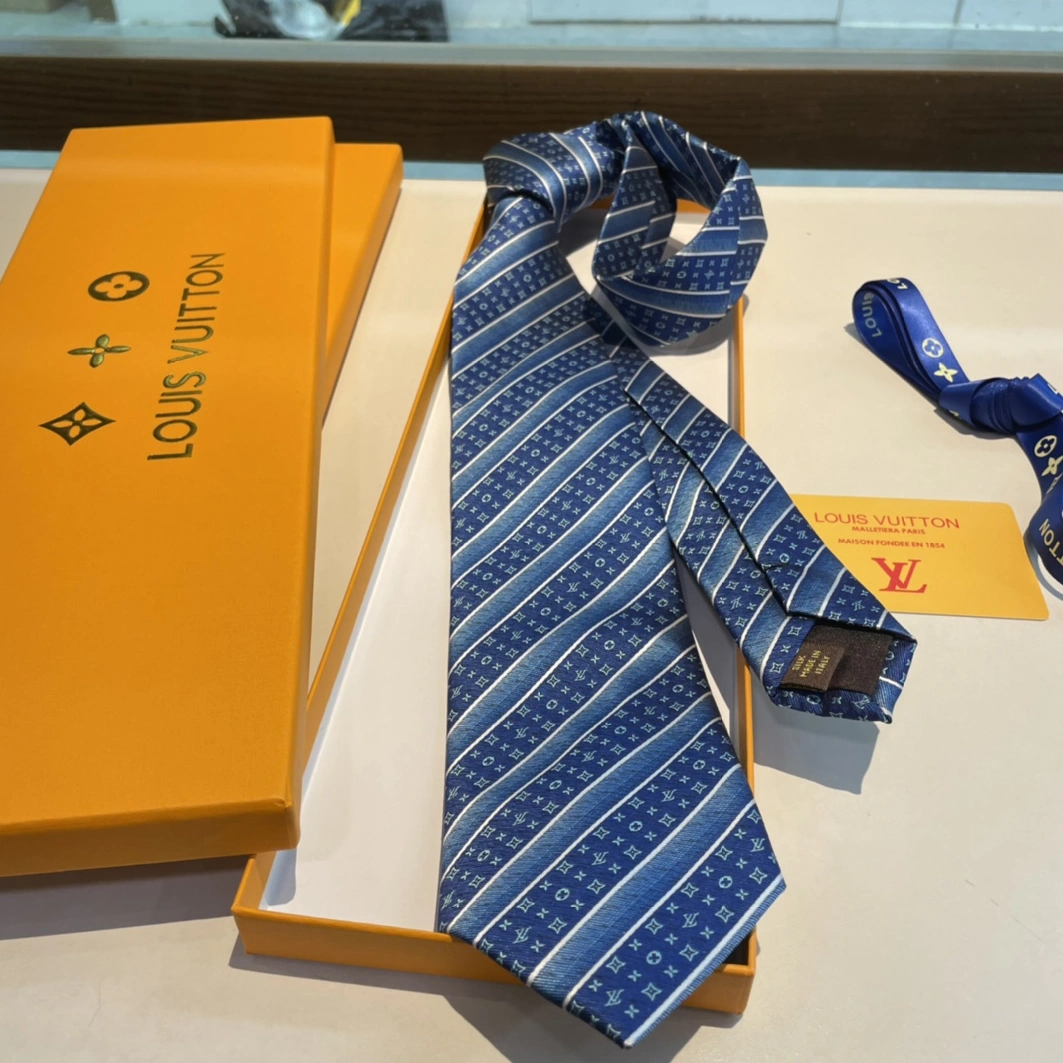 Elegant 6477 Louis Vuitton LV Necktie For Men