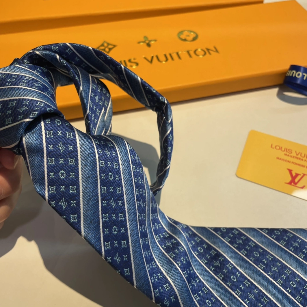 Elegant 6477 Louis Vuitton LV Necktie For Men - Image 3