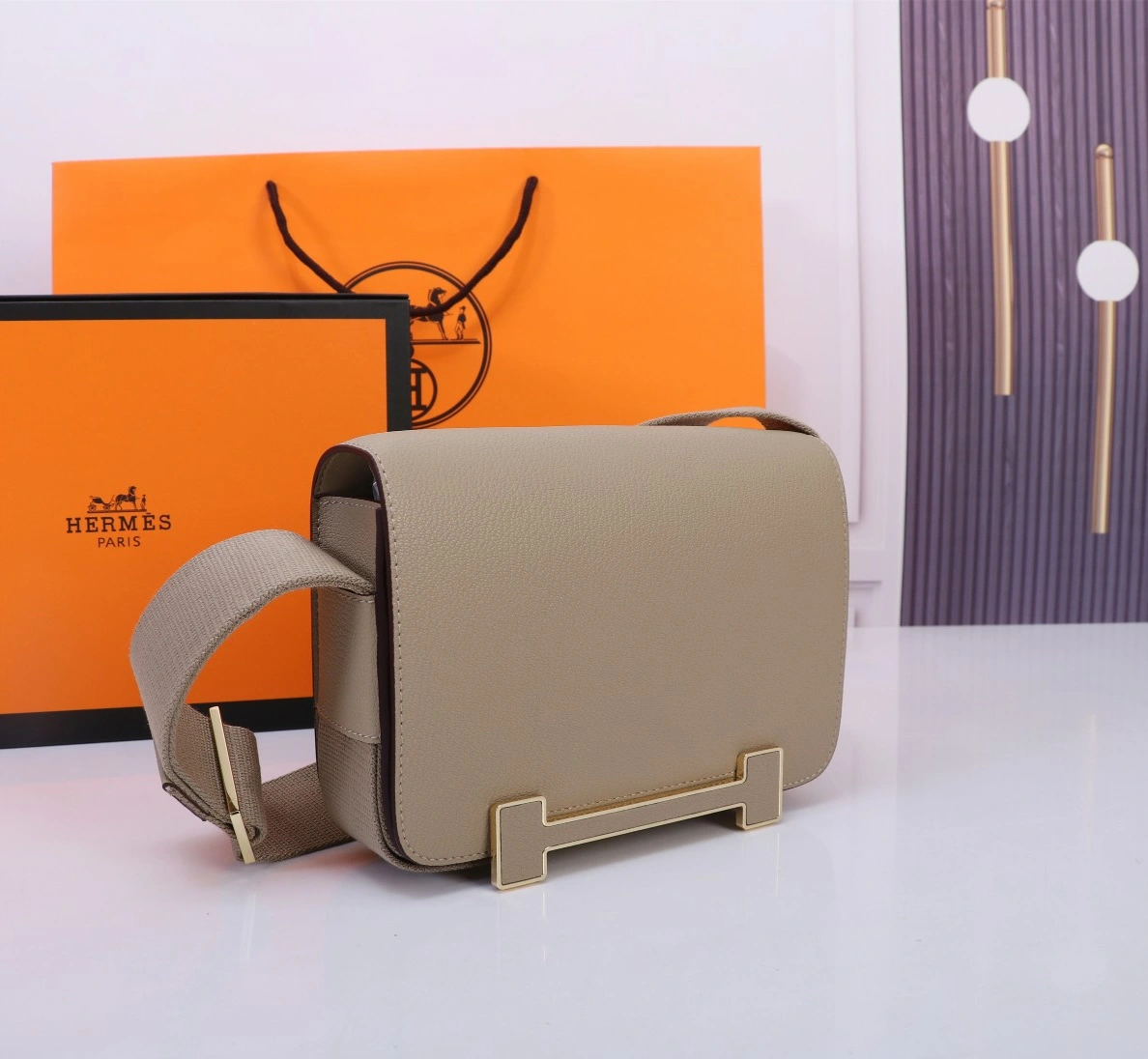 Hermes AAA Quality Messenger Bags For Women Versatile 6099 - Image 3