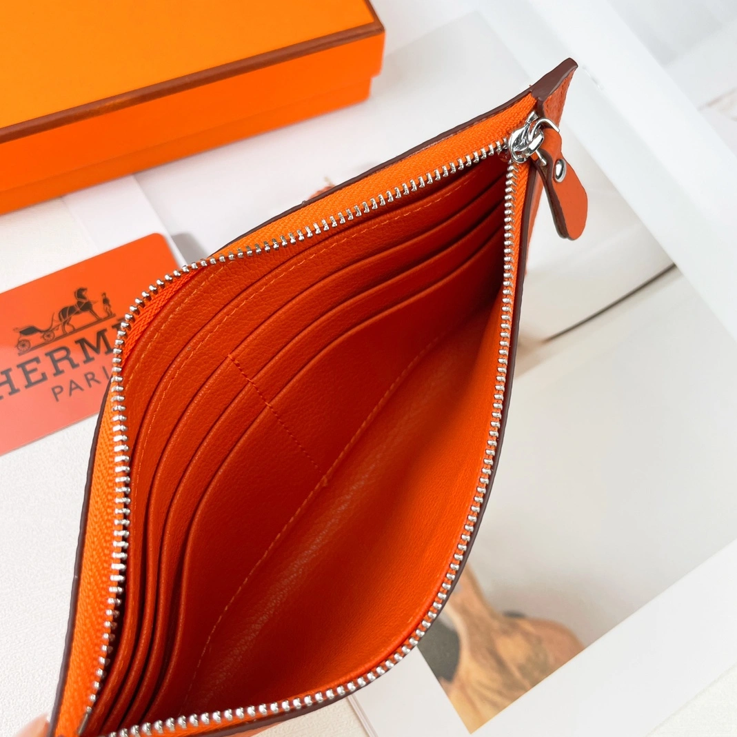 Hermes Card Case For Women Vibrant 9059 - Image 5