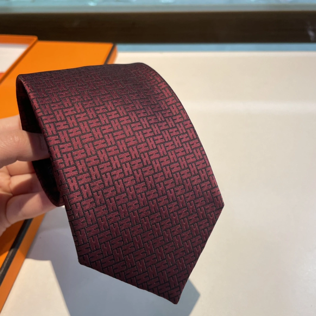 Hermes Necktie For Men Popular 9175 - Image 4