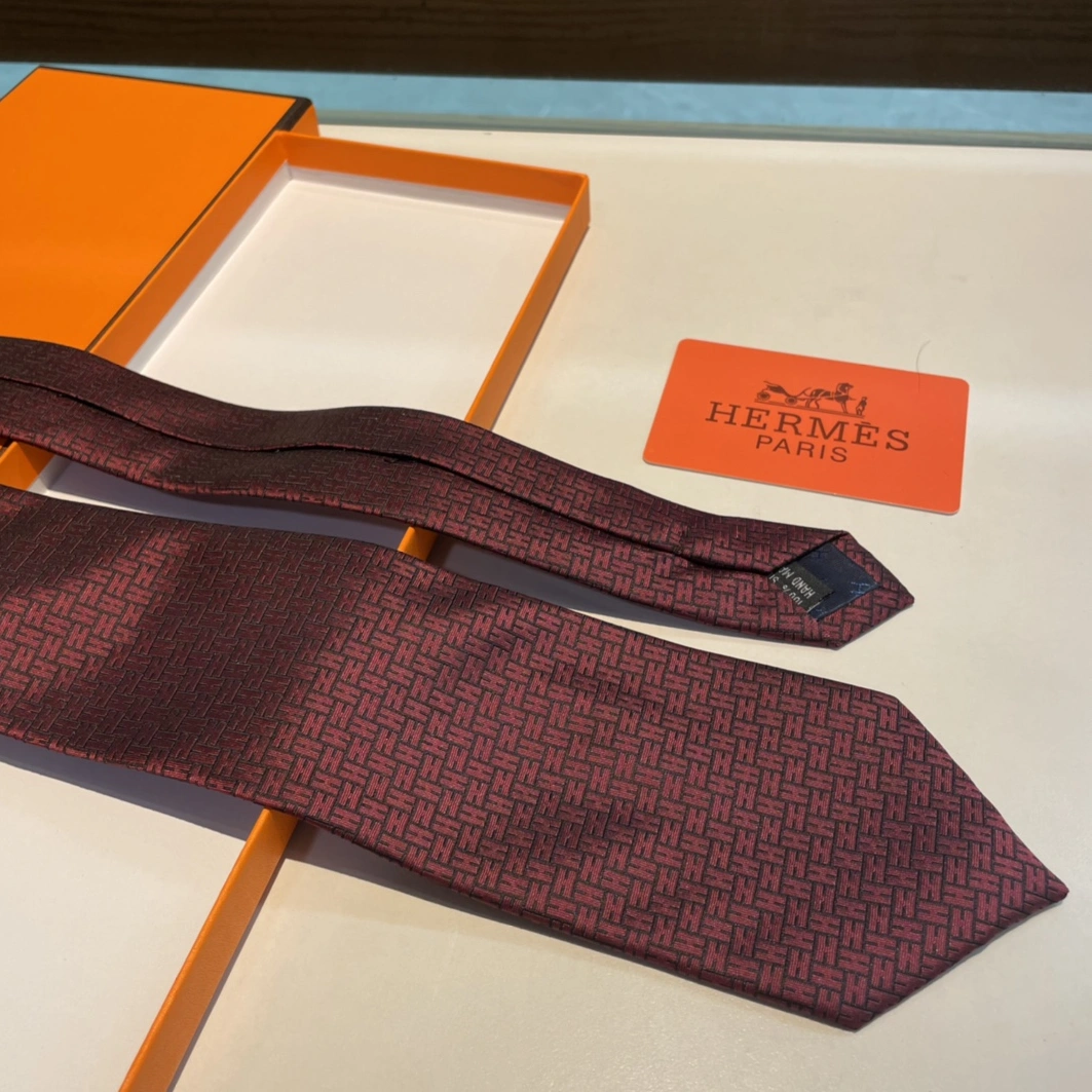 Hermes Necktie For Men Popular 9175 - Image 6
