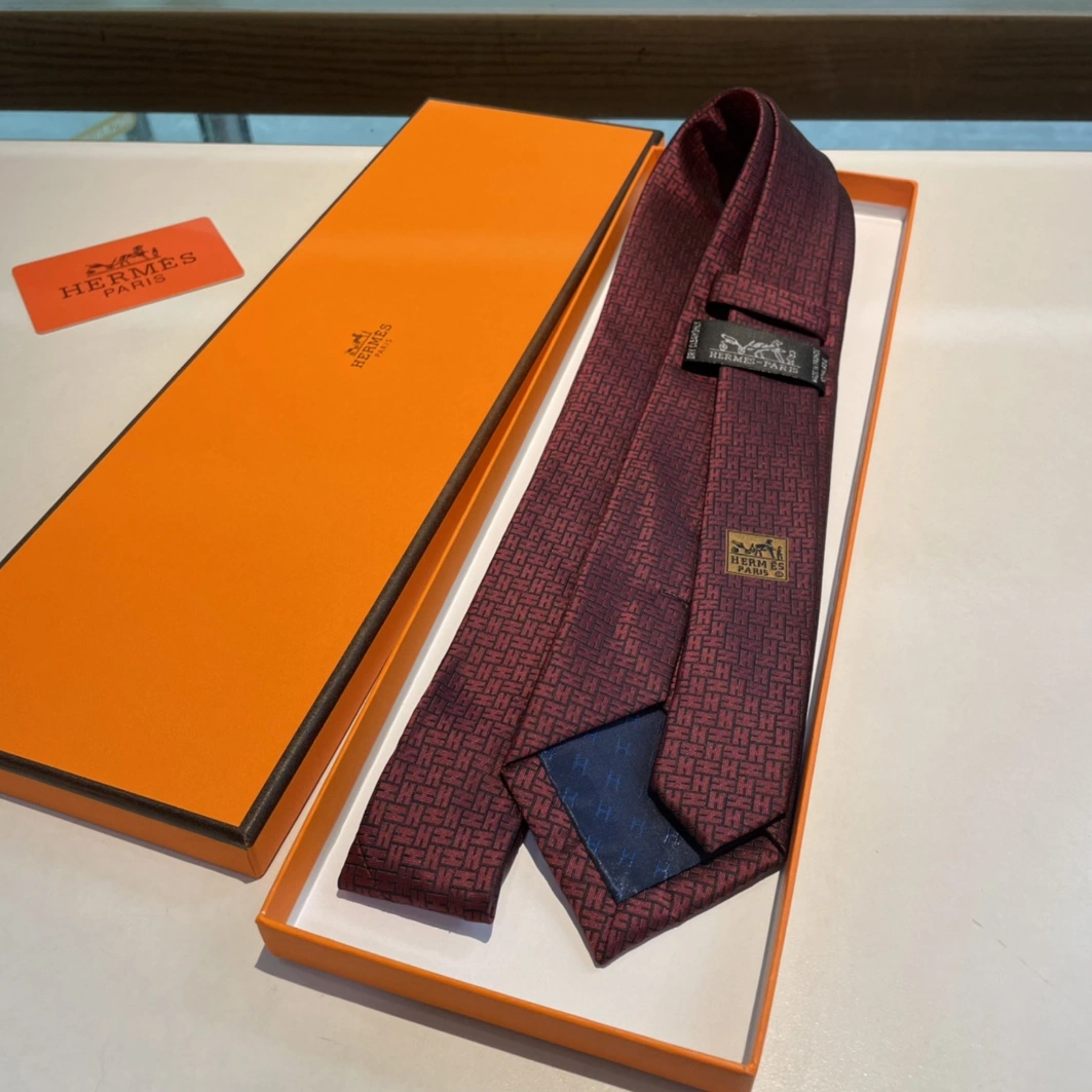 Hermes Necktie For Men Popular 9175 - Image 7
