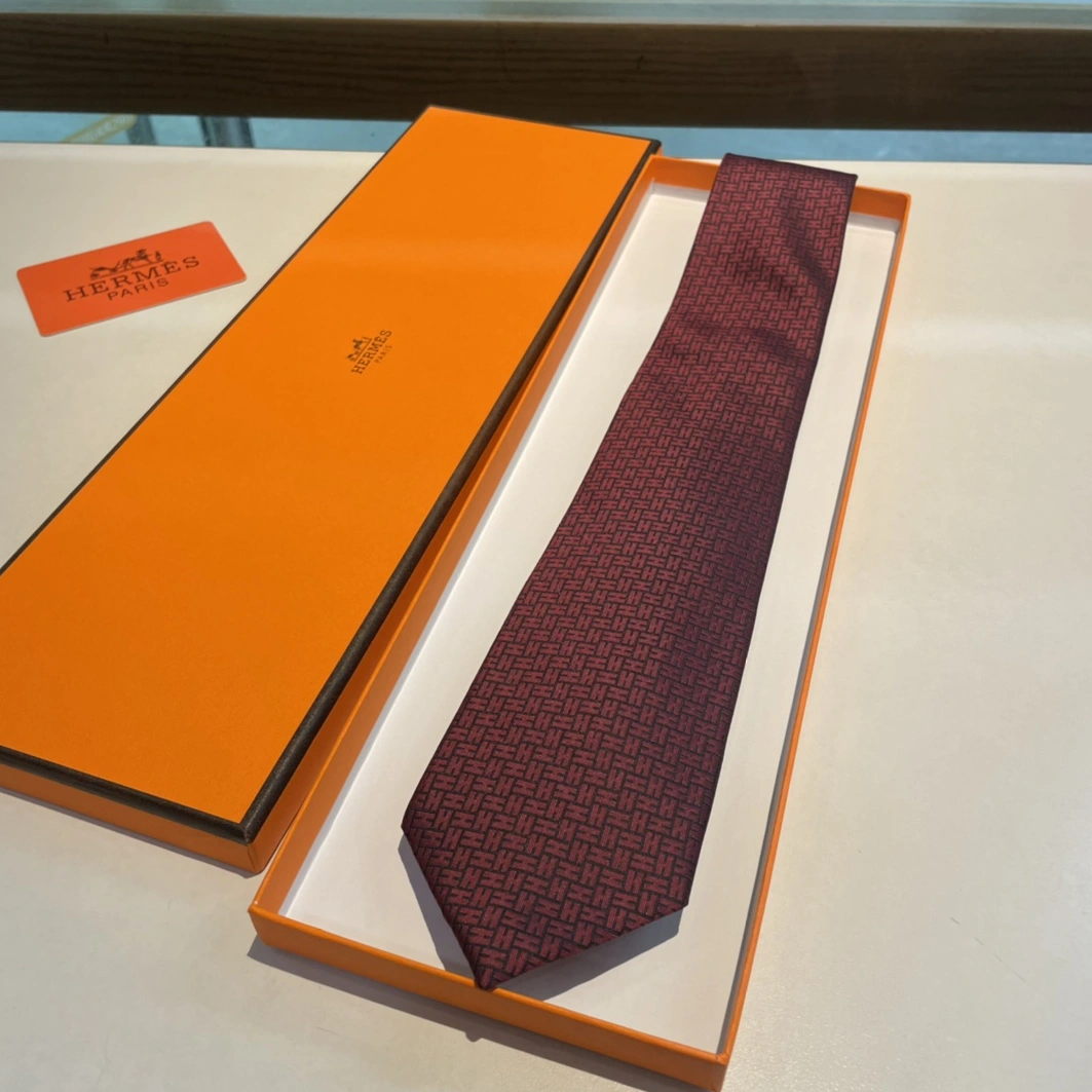 Hermes Necktie For Men Popular 9175 - Image 8