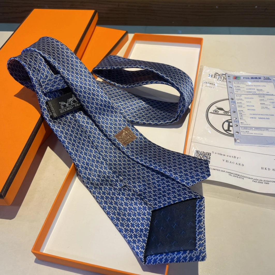 Hermes Necktie For Men StreetReady 6291 - Image 4