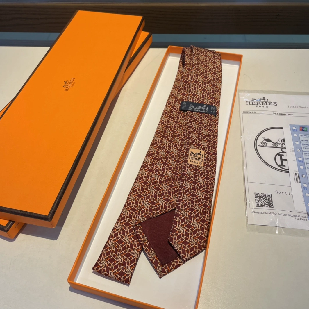 Hermes Necktie For Men TopPick 3935 - Image 6