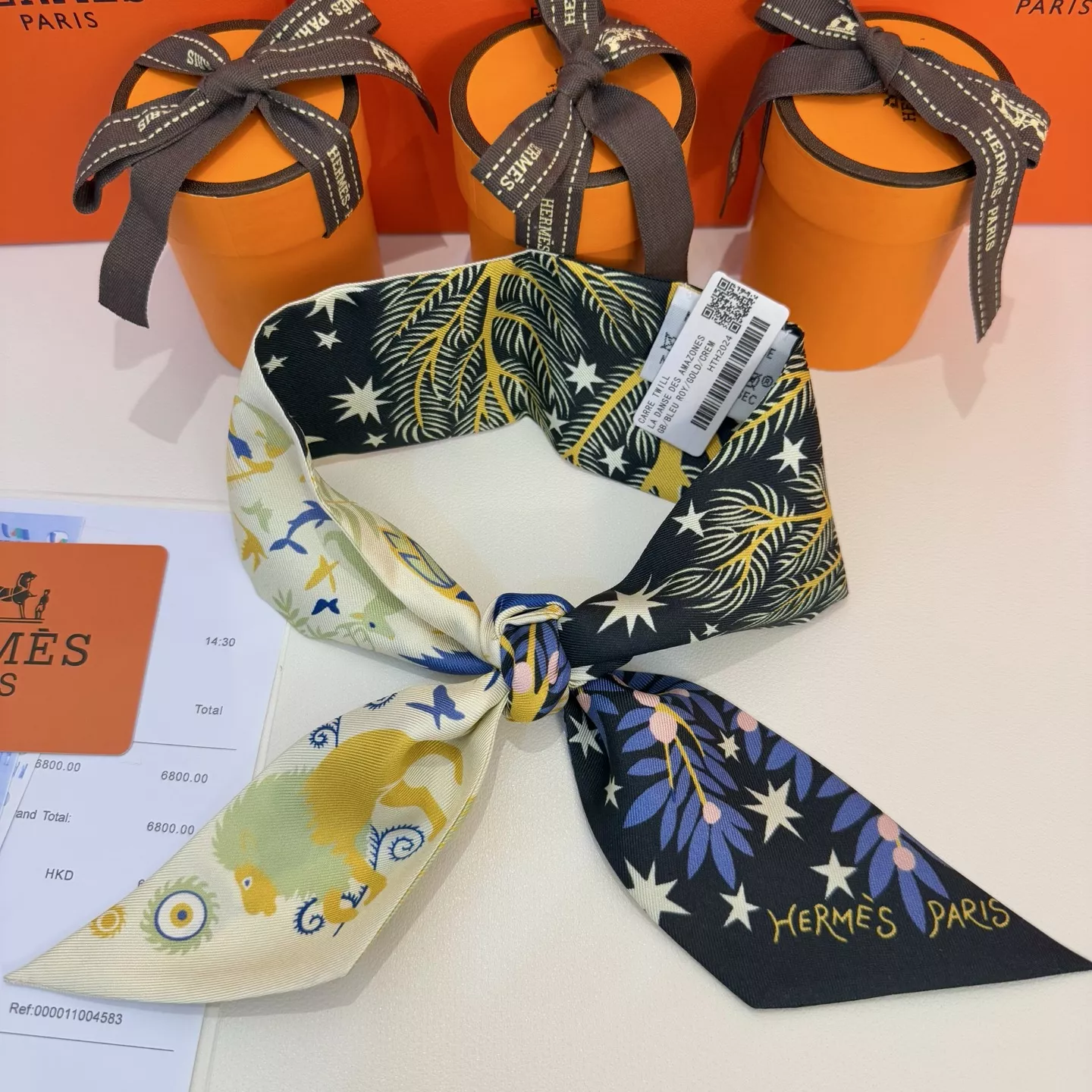 Hermes Silk Scarf Practical 7107 - Image 3