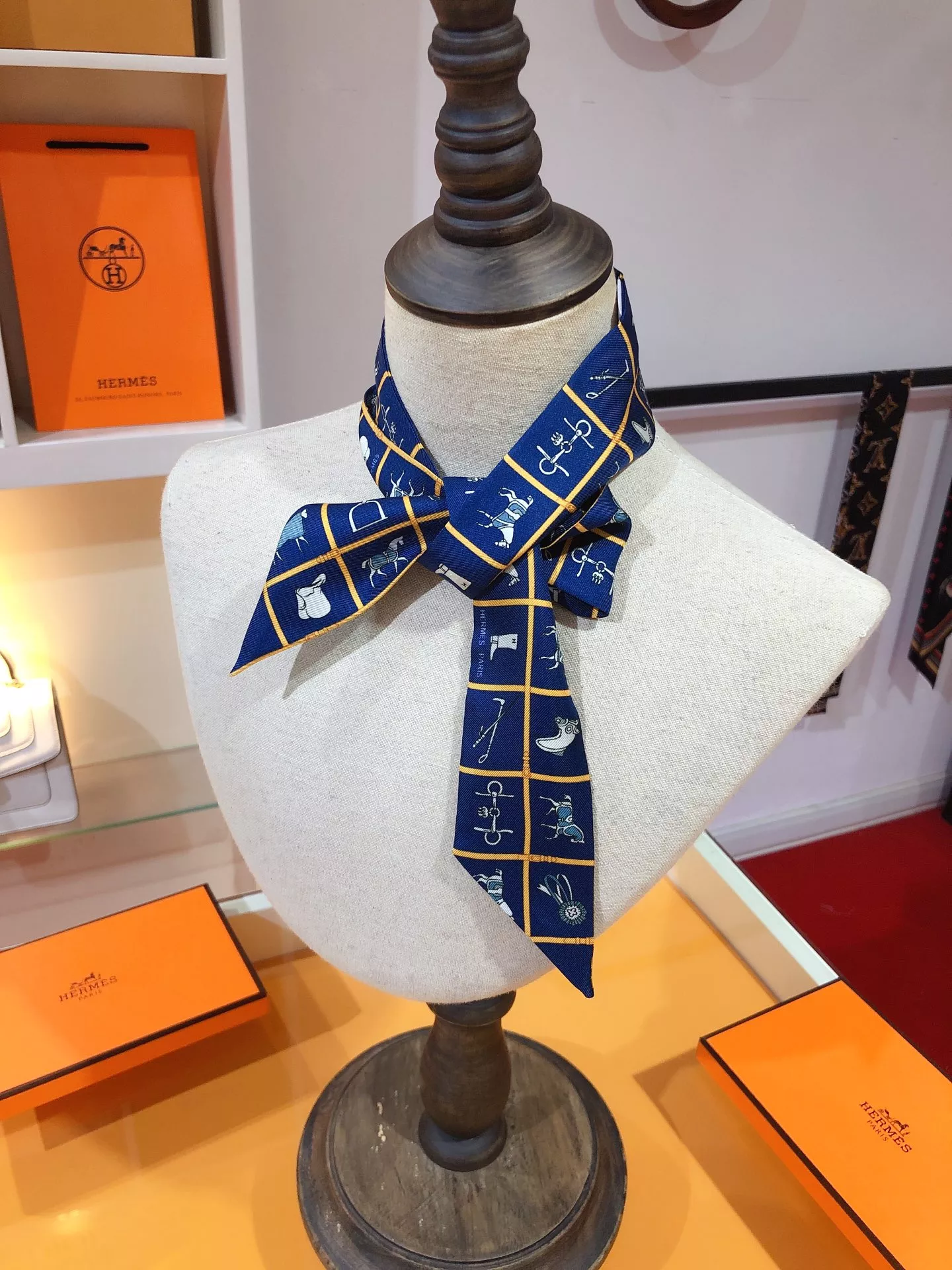 Hermes Silk Scarf Resilient 9569 - Image 3