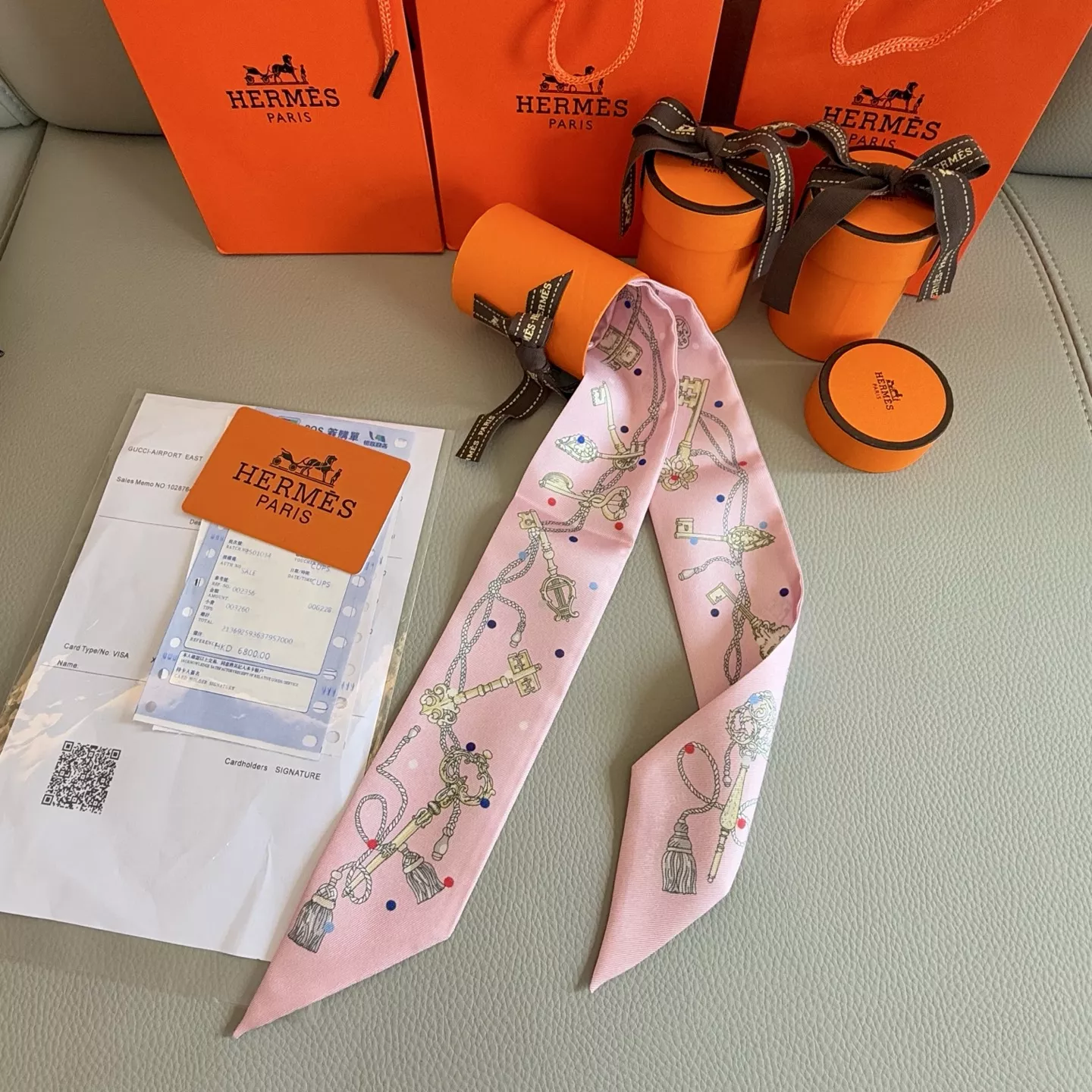 Hermes Silk Scarf Soft 3340