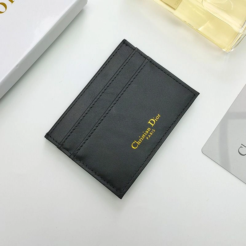 HighQuality 9812 Dior 30 Montaigne Card Holder Oblique Motif Canvas Blue - Image 3