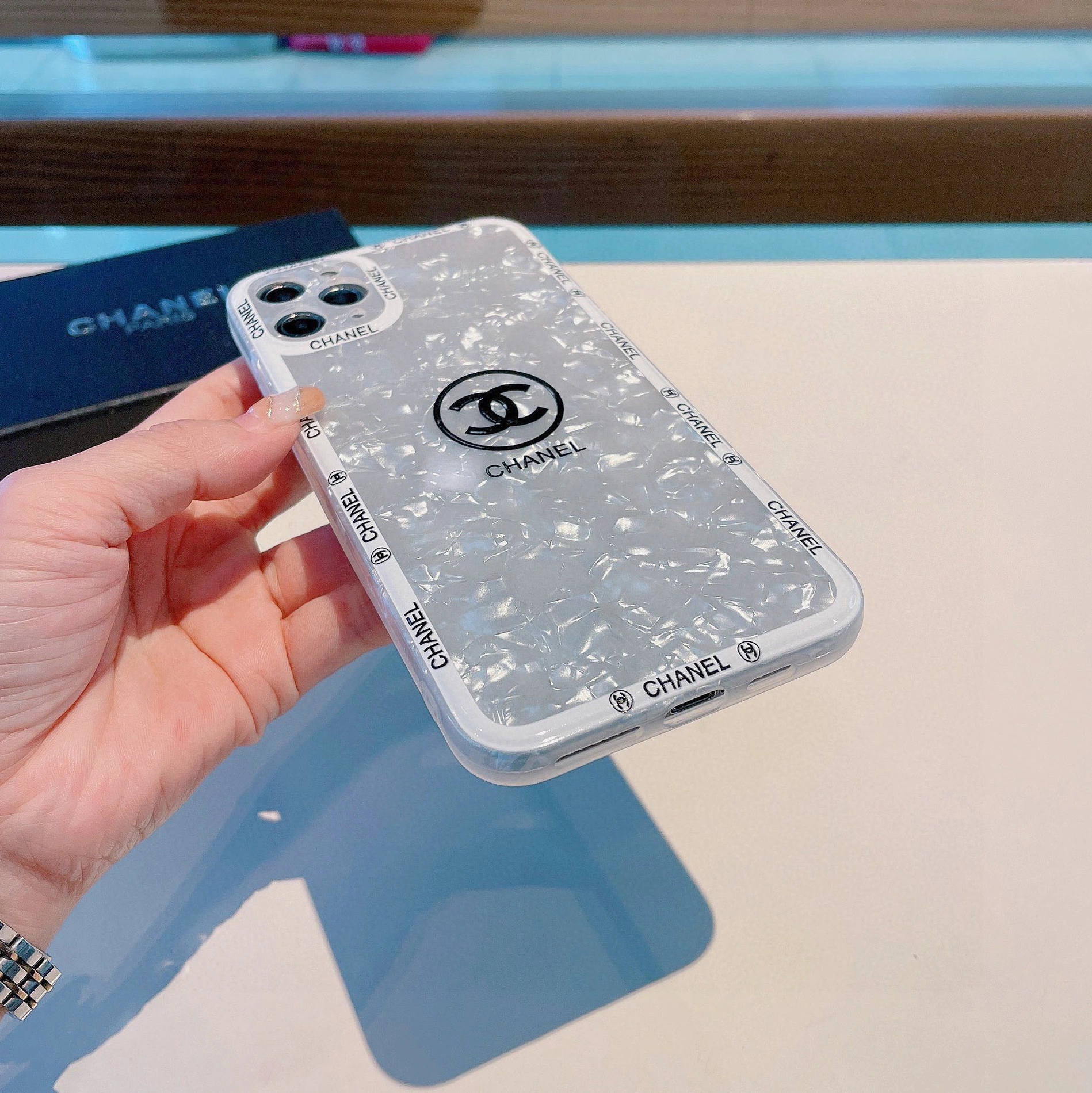 Lightweight 4863 Chanel iPhone Case - Image 4