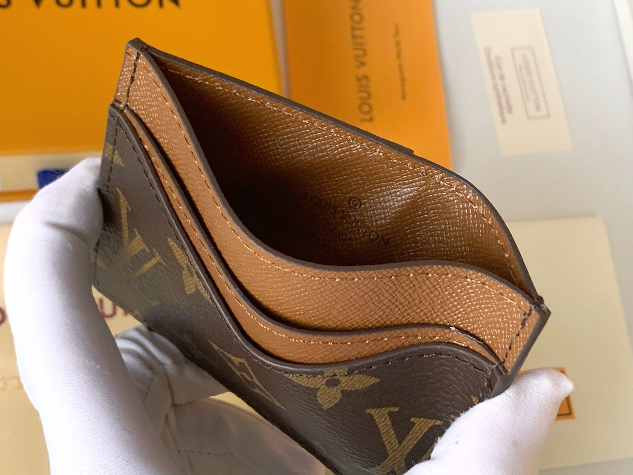 Louis Vuitton Card Case Practical 4185 - Image 6