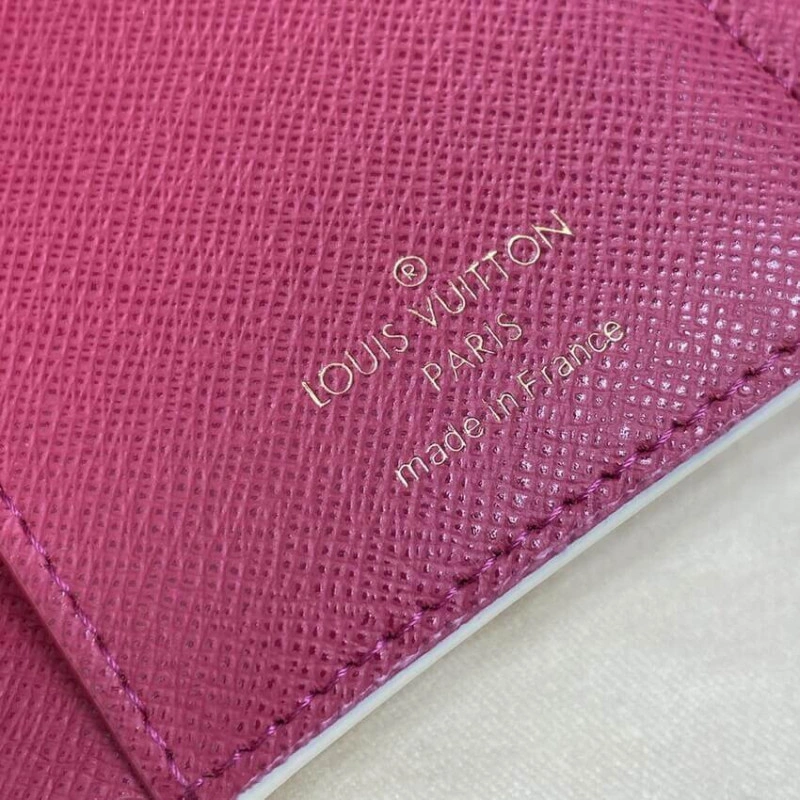 This compa Louis Vuitton Damier Azur Victorine Wallet - Image 9