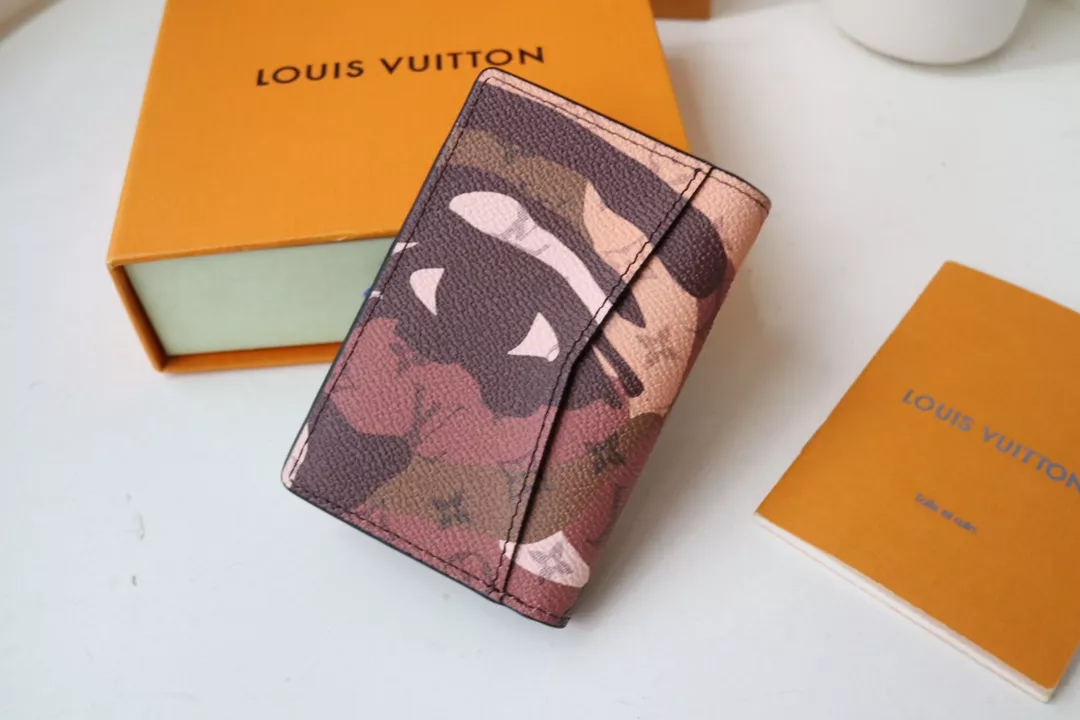 Louis Vuitton LV Card Case Durable 5017