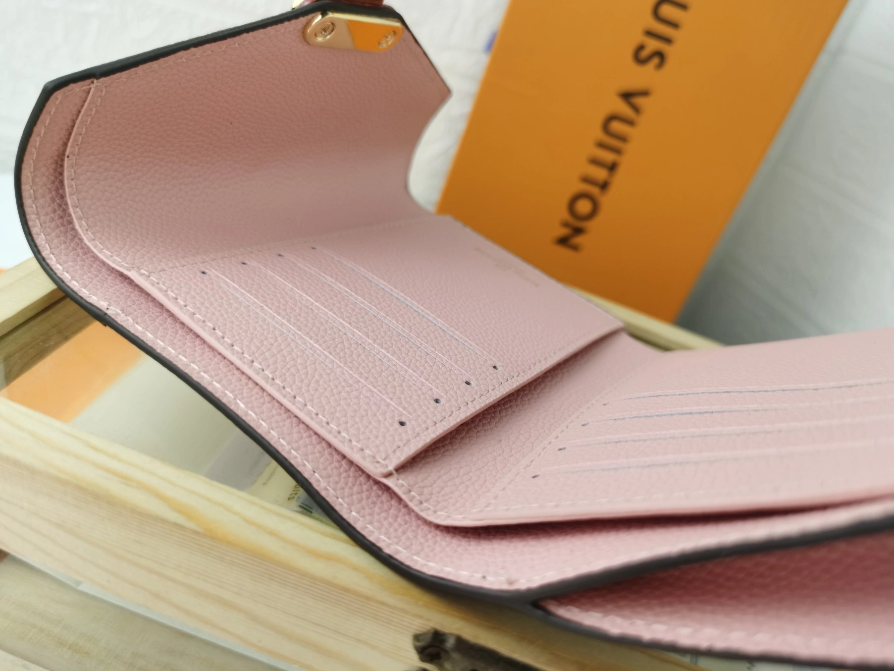 Louis Vuitton LV Card Case For Women Timeless 1156 - Image 8