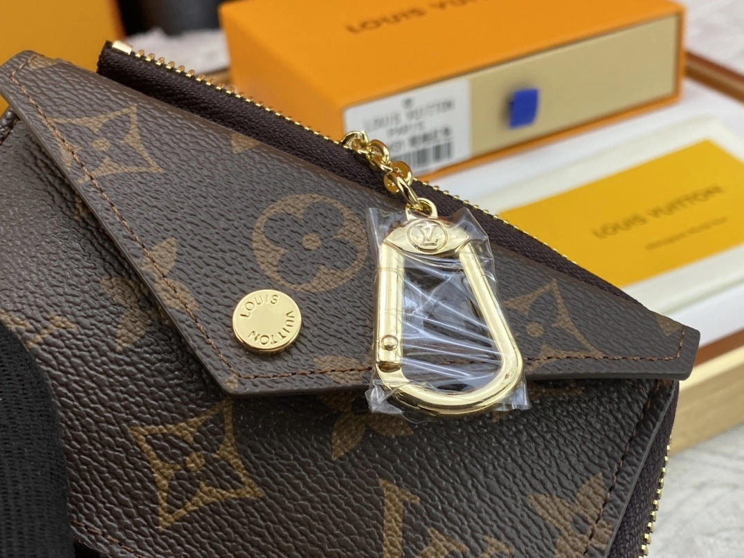 Louis Vuitton LV Card Case In Brown For Women Fashionable 9919 - Image 6