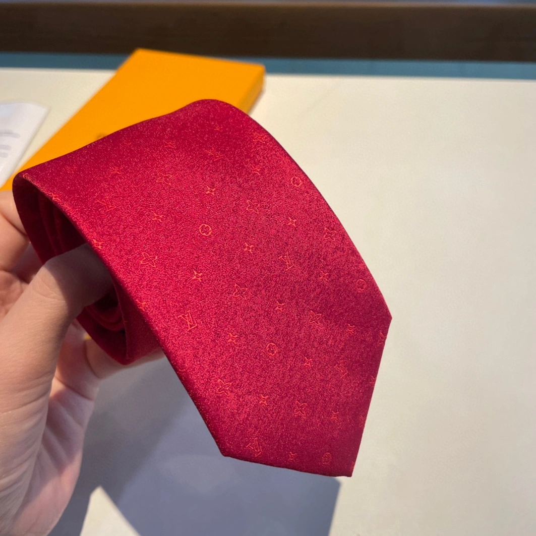 Louis Vuitton LV Necktie For Men Breathable 1644