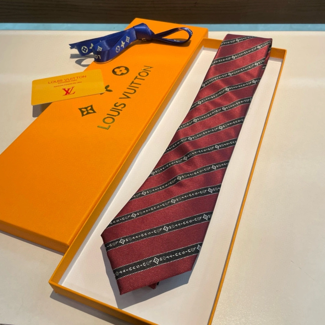 Louis Vuitton LV Necktie For Men Comfortable 4563 - Image 8