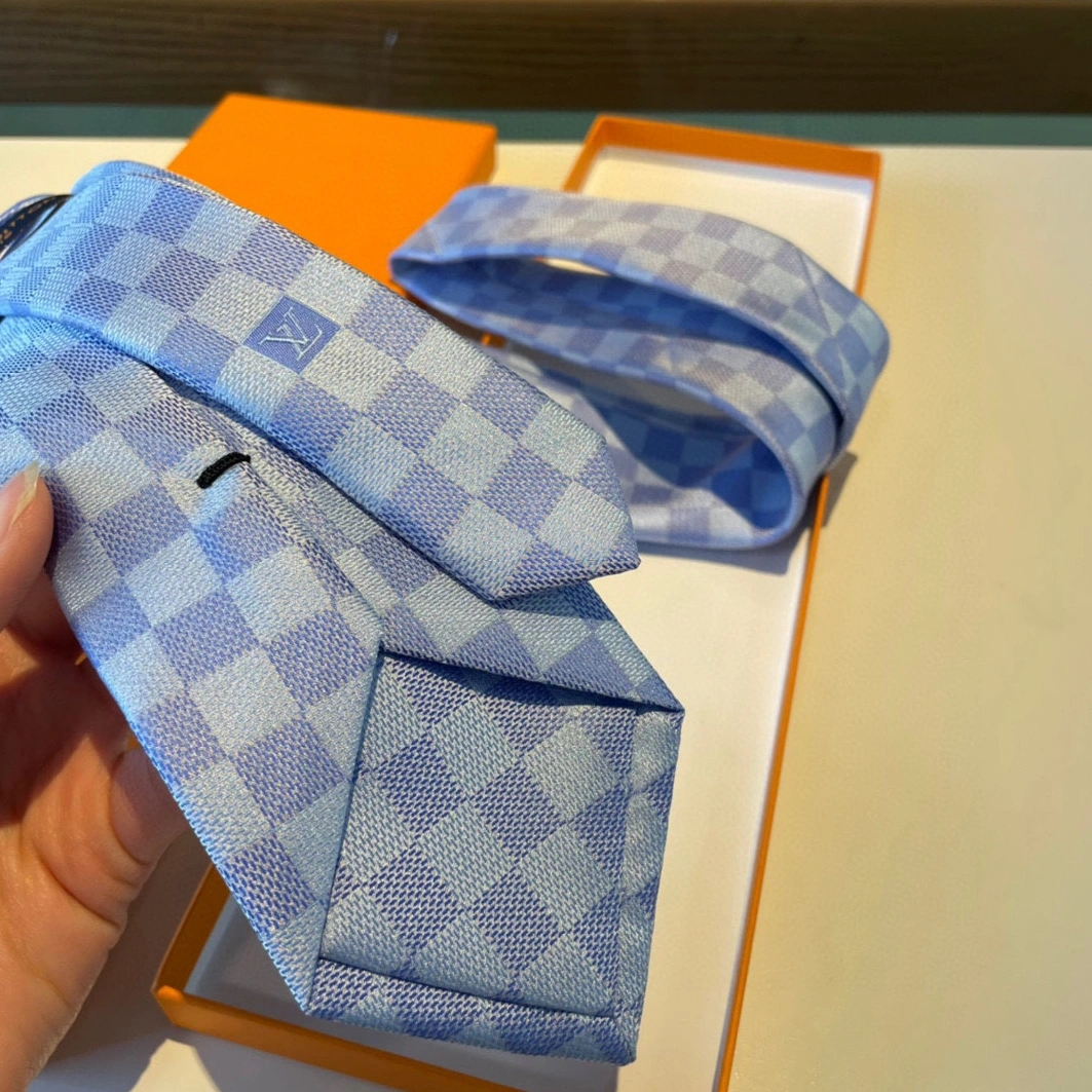 Louis Vuitton LV Necktie For Men Vibrant 4446 - Image 6